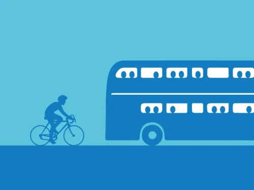 public transport illustration