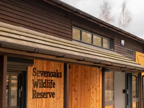 Exterior of Harrison Visitor Centre